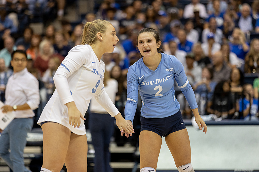 Athletics Women's Volleyball Grabs No. 2 Seed in NCAA Tournament