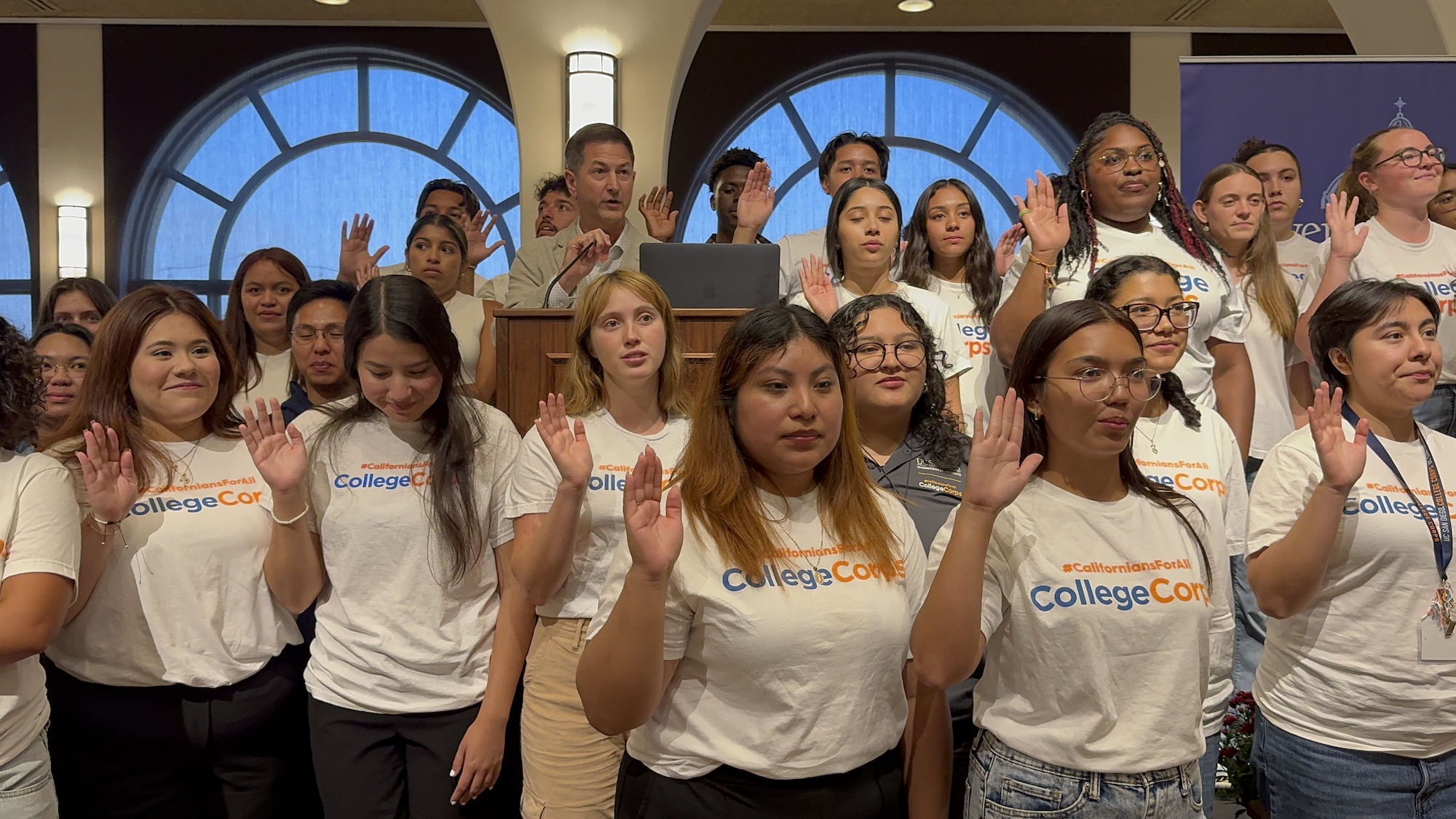 College Corps Program Joint Swearing-in Ceremony