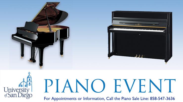 USD Music Department Piano Sale Event - University of San Diego